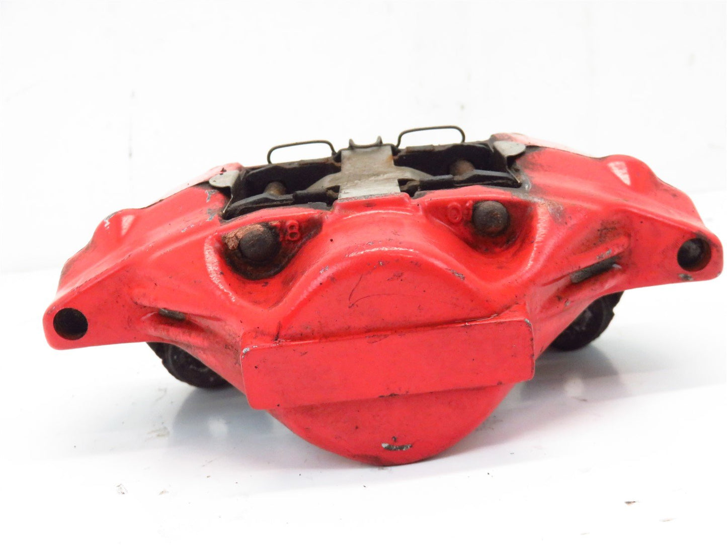 2006-2007 Subaru Impreza WRX Passenger Rear Brake Caliper Red RH OEM 06-07