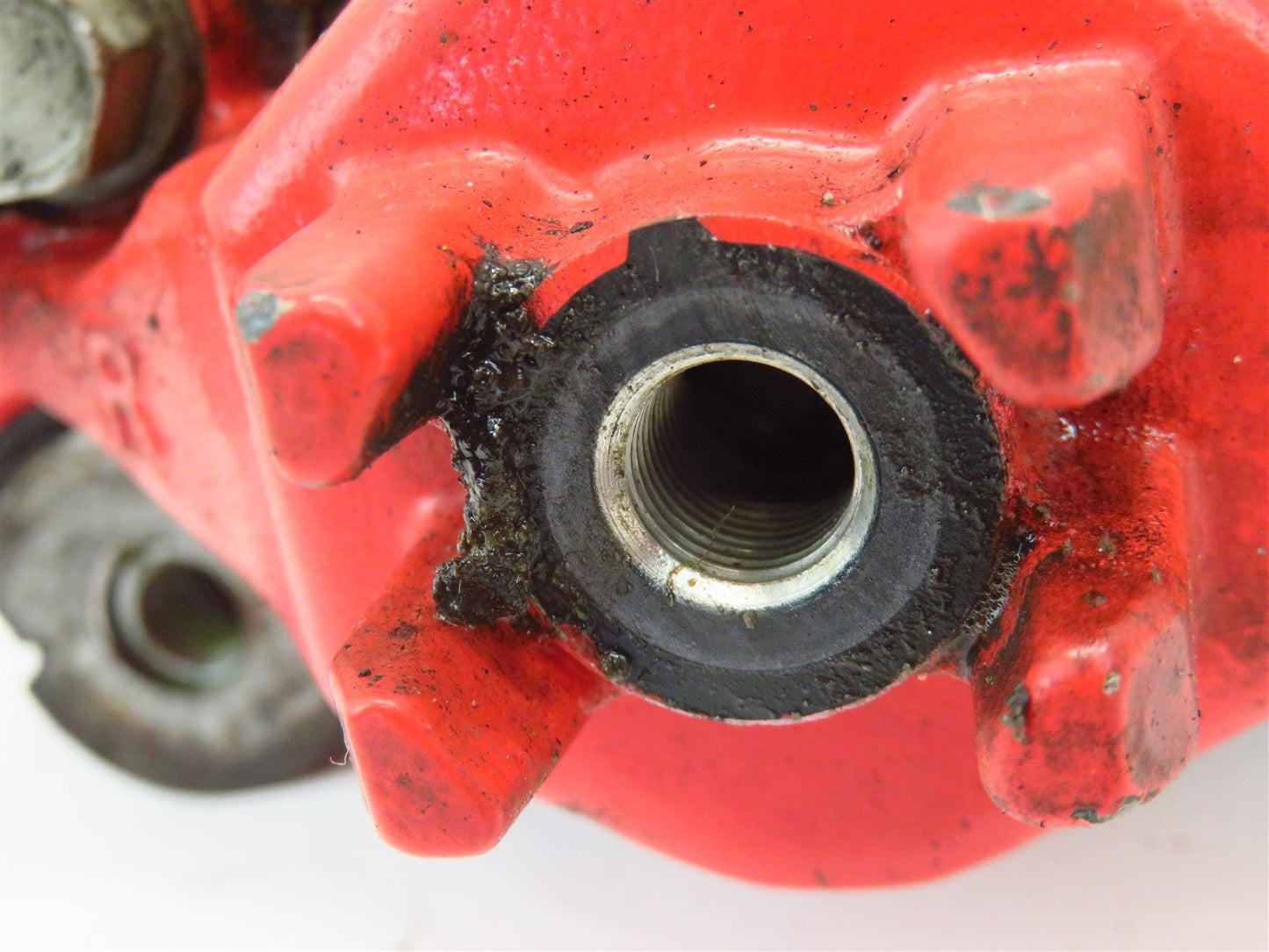 2006-2007 Subaru Impreza WRX Passenger Rear Brake Caliper Red RH OEM 06-07