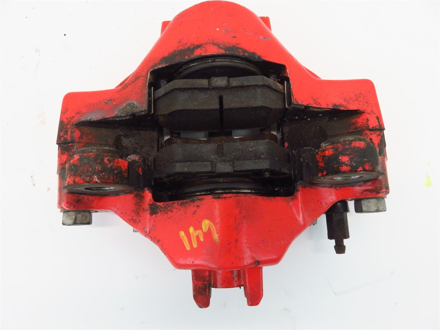 2006-2007 Subaru Impreza WRX Passenger Rear Brake Caliper Red RH OEM 06-07