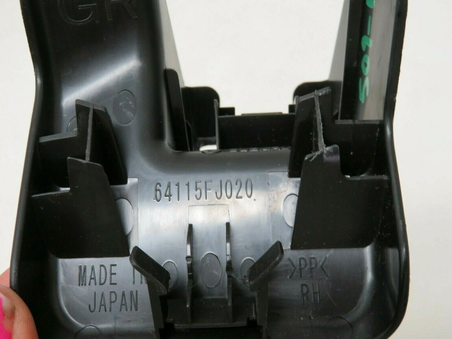 2013-2017 Subaru Crosstrek Passenger Front Seat Track Rail Cover Trim 64115FJ020