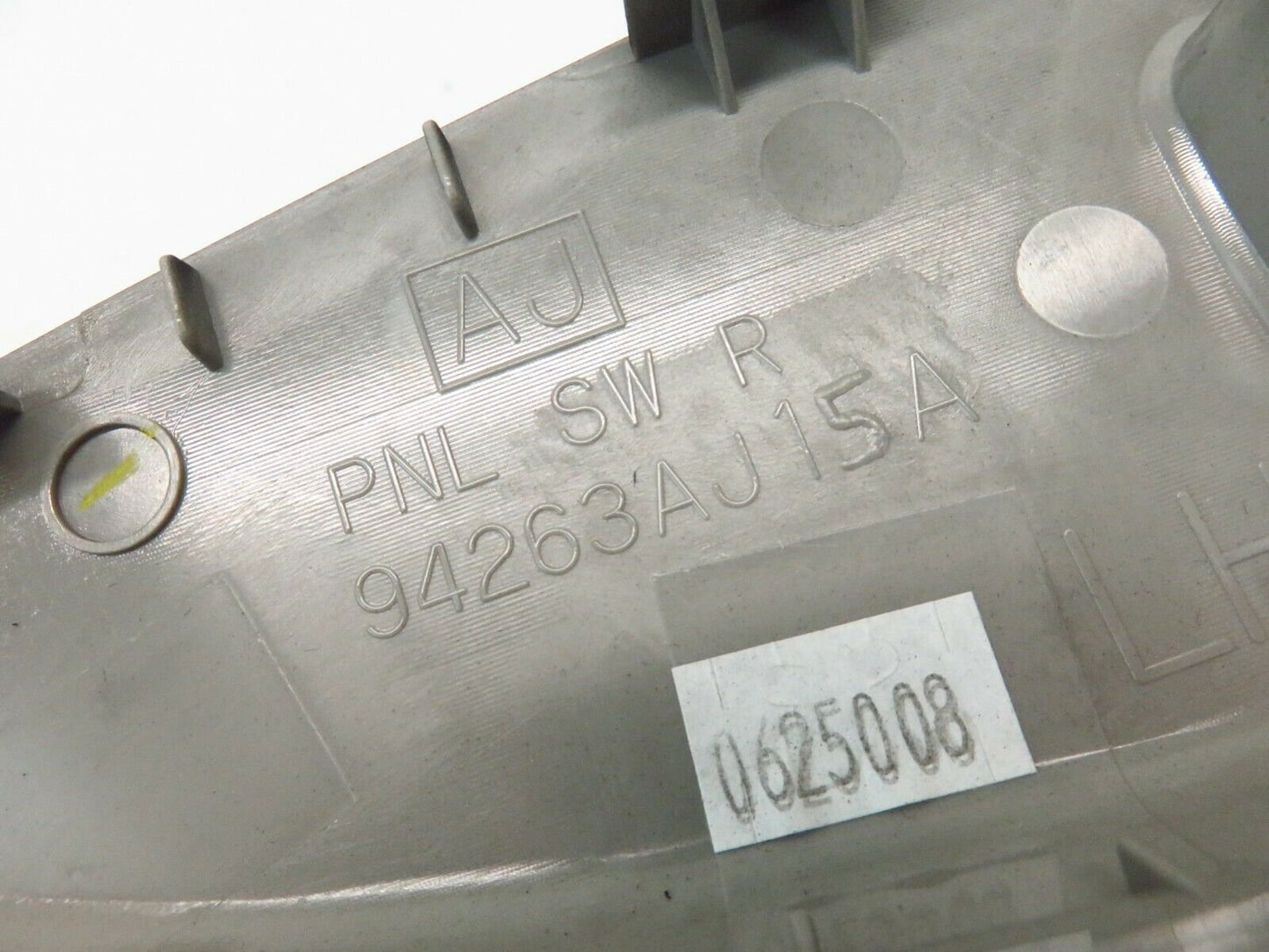 2010-2014 Subaru Outback Driver Rear Window Switch Trim Cover Door LH Left Black