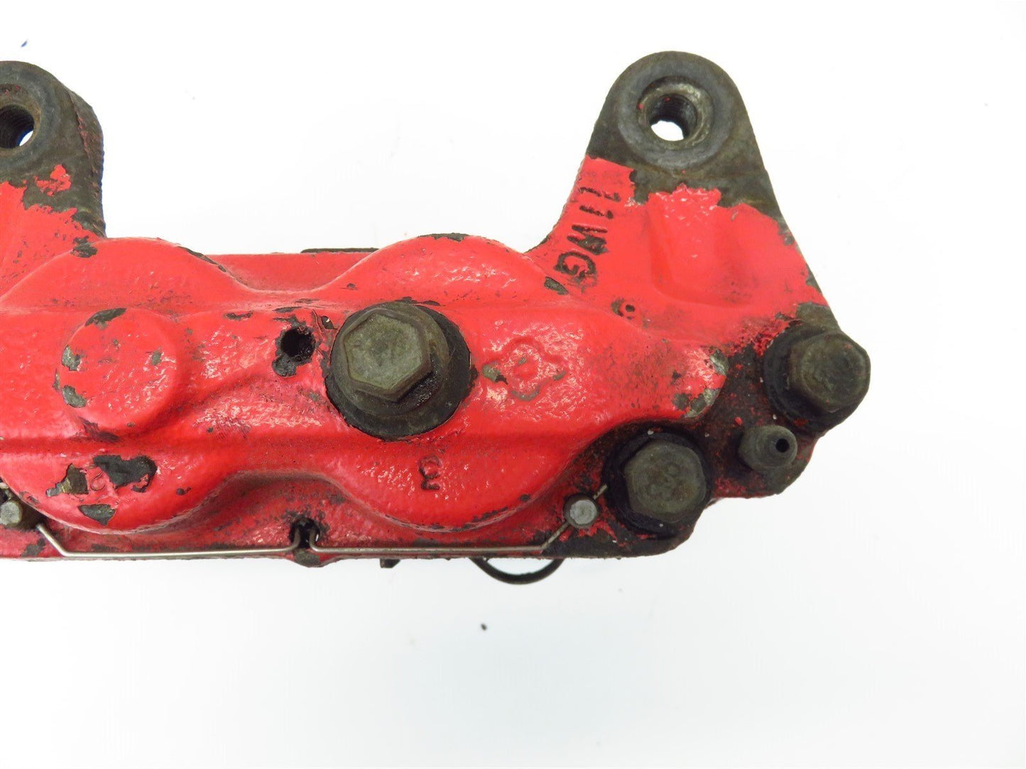2006-2007 Subaru Impreza WRX Passenger Front Brake Caliper Red 4 Piston RH 06-07
