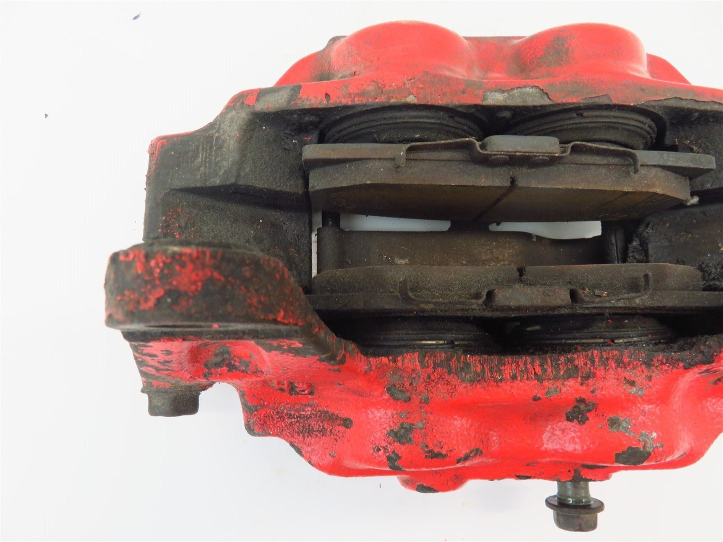 2006-2007 Subaru Impreza WRX Passenger Front Brake Caliper Red 4 Piston RH 06-07