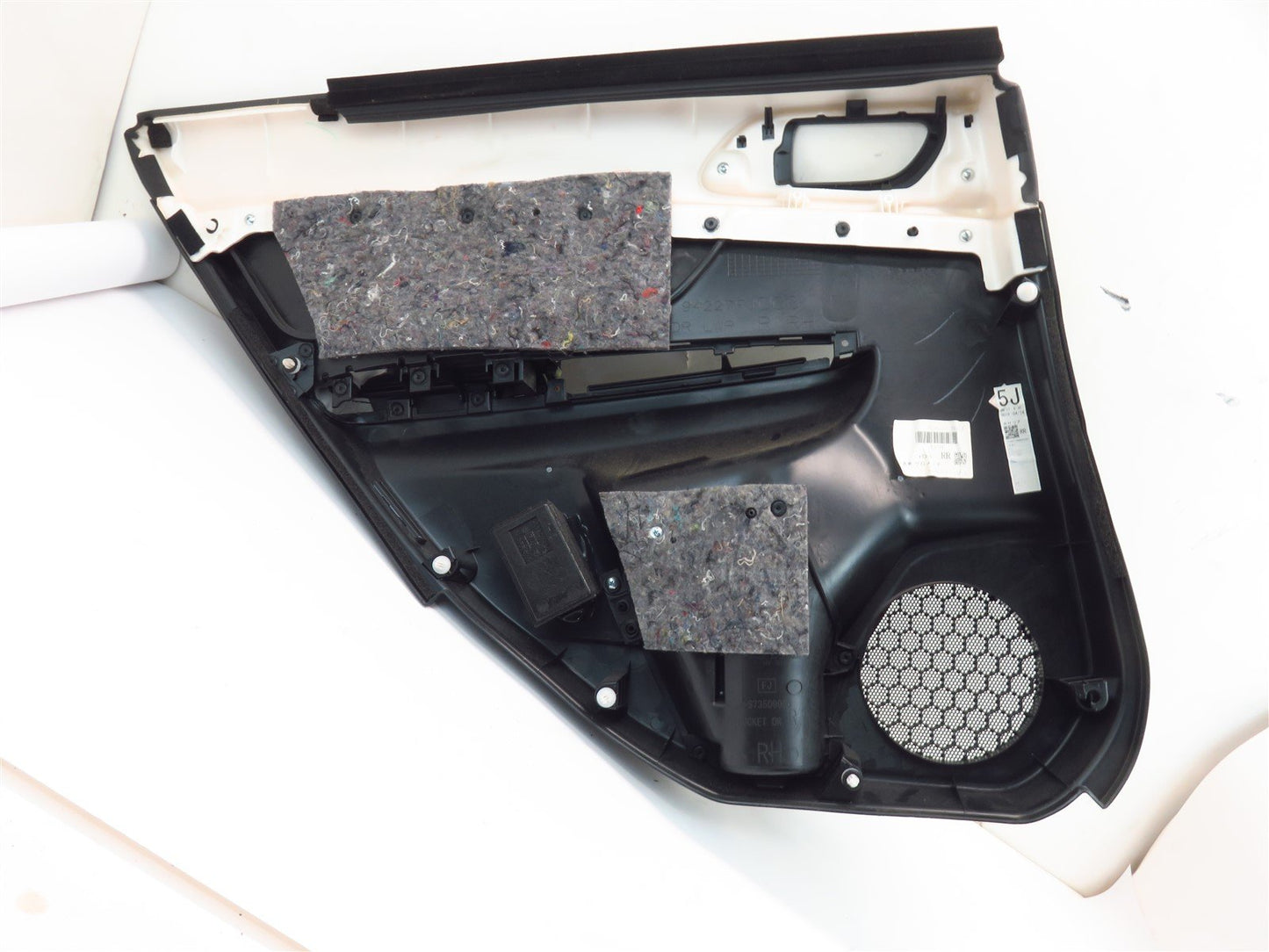 2015-2019 Subaru WRX Passenger Rear Door Panel Card Cover RH Side OEM 15-19