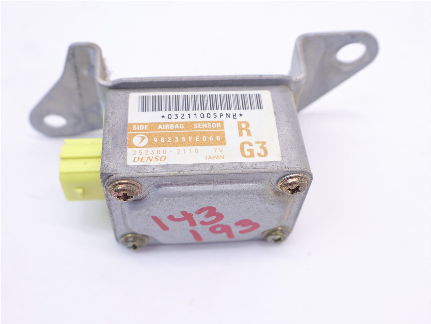 2004 Subaru Impreza WRX & STI Passenger Side Impact Airbag Sensor 98235FE060 RH 04