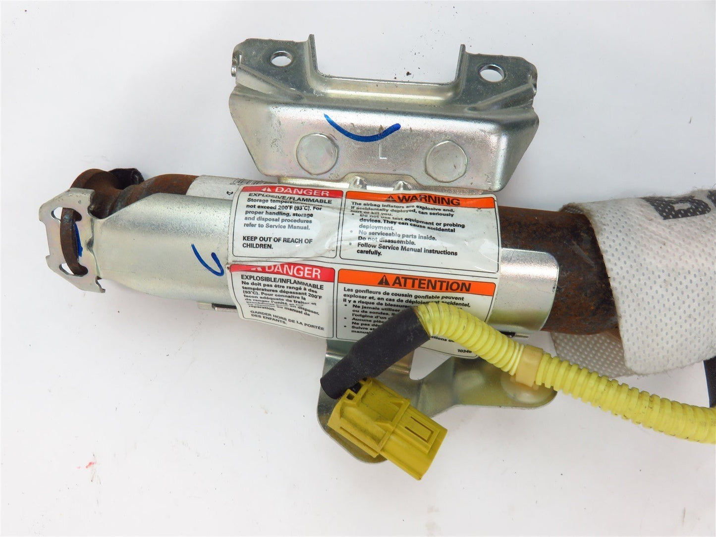 2007-2011 Honda Civic Si Sedan Driver Curtain Roof Air Bag LH Left Side OEM