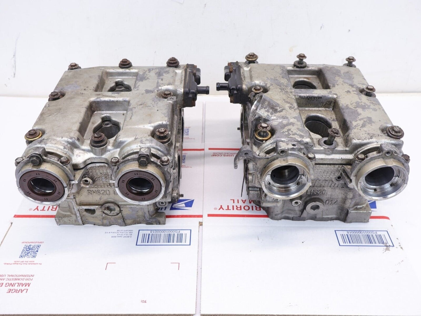 2002-2005 Subaru WRX Bare Cylinder Heads S20 IAG Ported Left Right Set