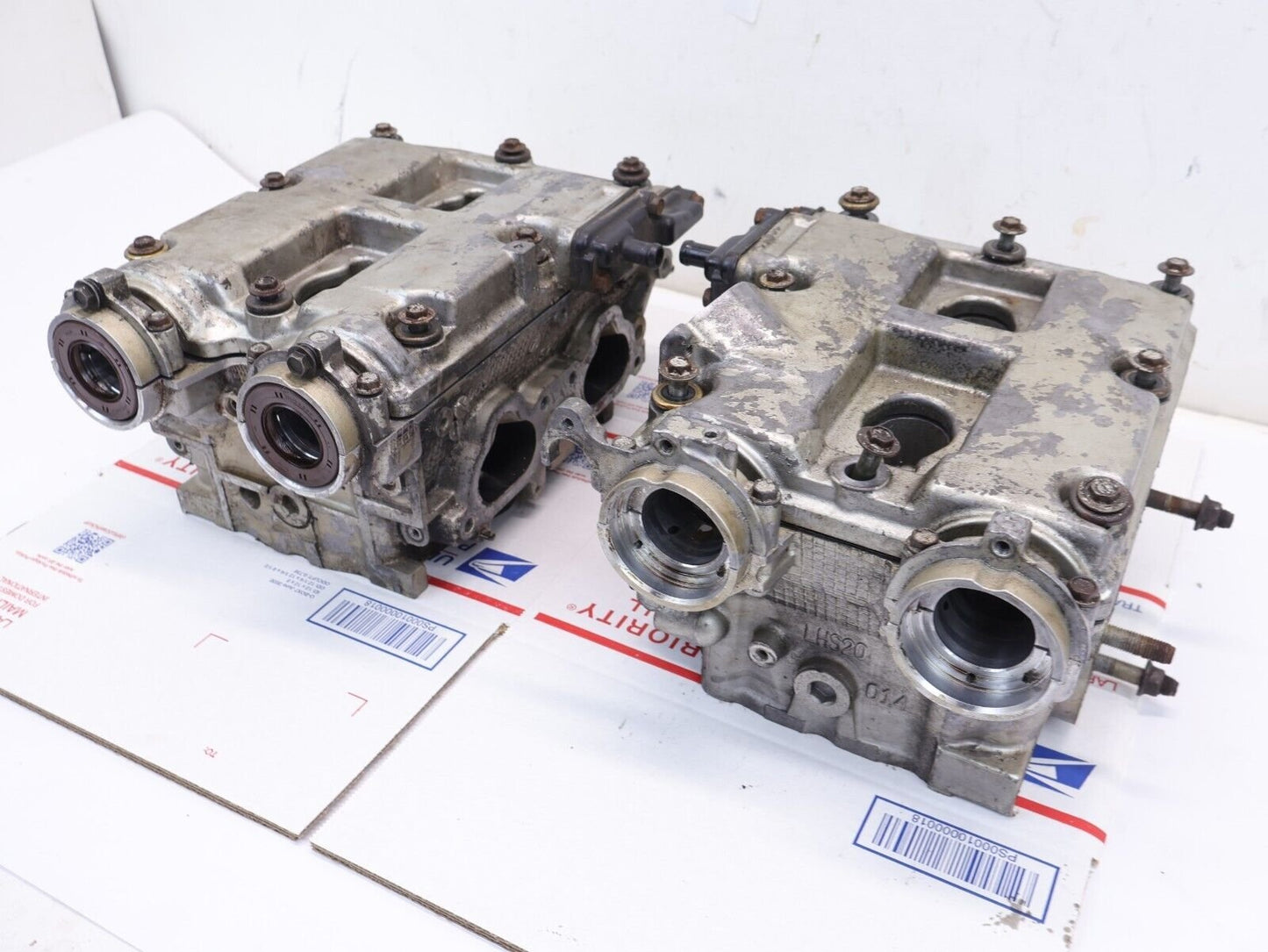 2002-2005 Subaru WRX Bare Cylinder Heads S20 IAG Ported Left Right Set
