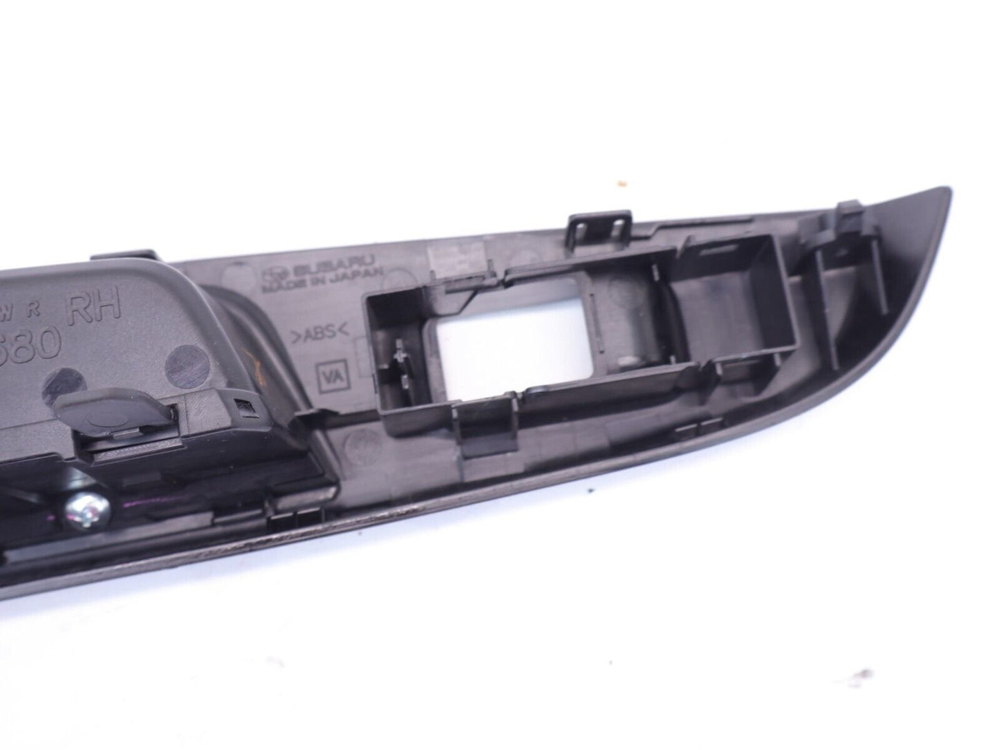 2019-2020 Subaru WRX Rear Door Window Switch Trim Bezel RH Passenger 94263VA680