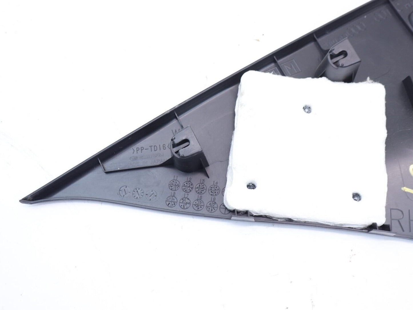 2020 Subaru WRX Passenger Rear Upper C Pillar Panel Trim RH Right OEM 2015-2021