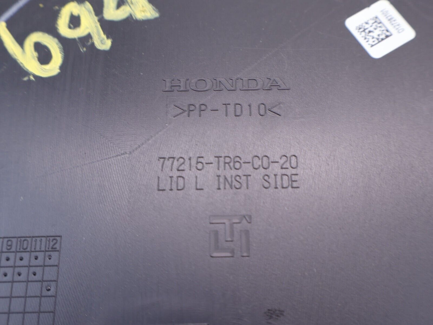2012-2015 Honda Civic Si SEDAN Driver Dash End Trim Cover Cap Panel LH Left OEM