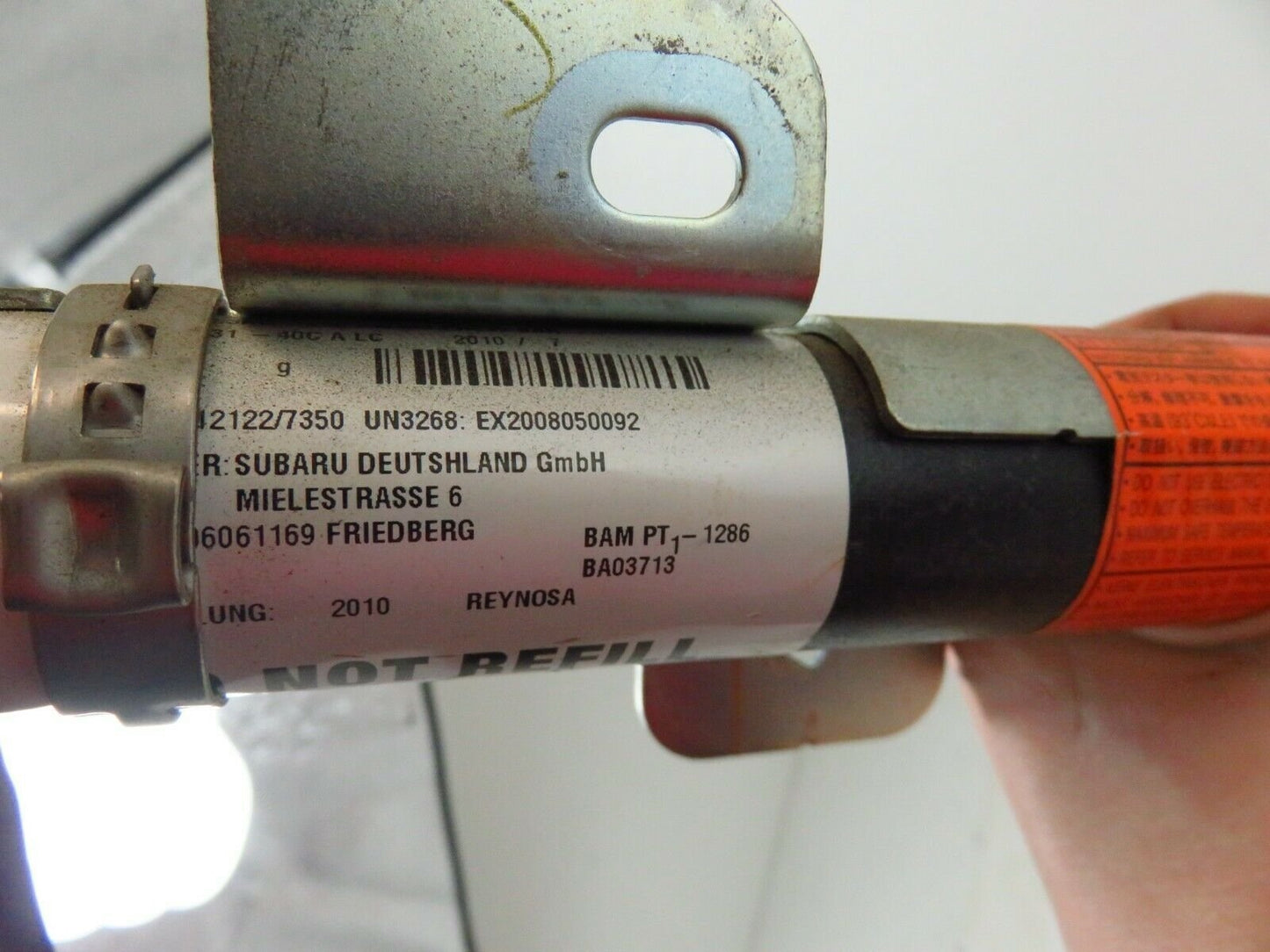 2011-2014 Subaru Impreza WRX STI Driver Side Curtain Air Bag w/o Sun Roof LH SEDAN