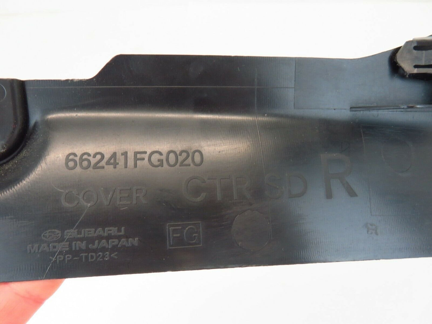 2008-2014 Subaru WRX STI Center Console Lower Trim RH Passenger Side 08-14