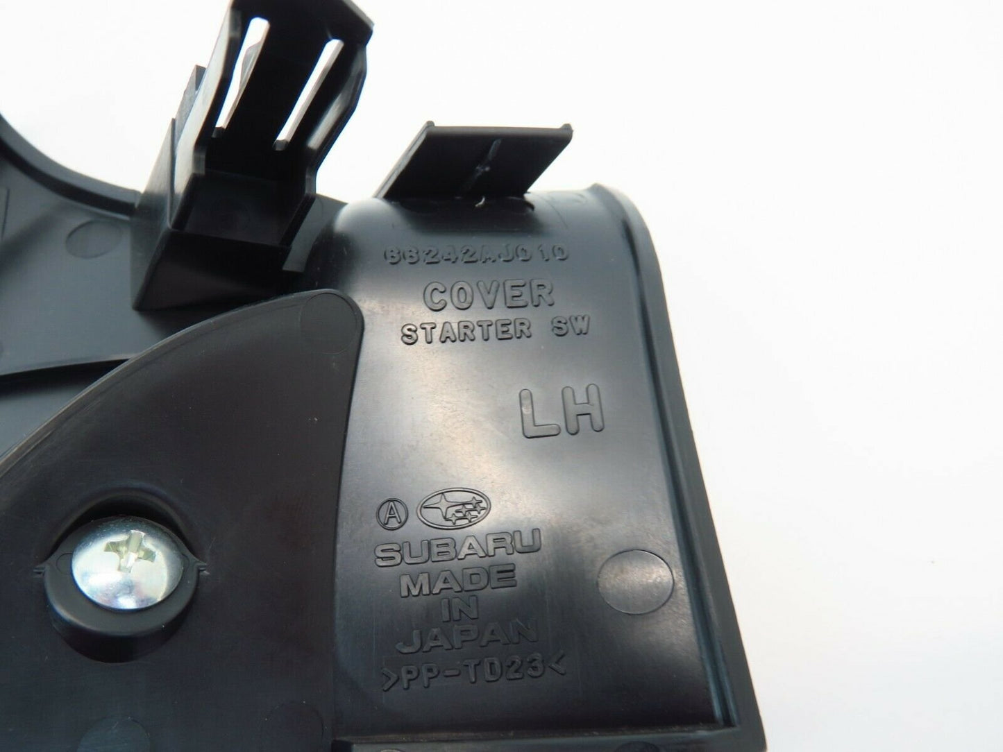 2010-2014 Subaru Outback Dash Starter Switch Cover Woodgrain Trim 66242AJ010