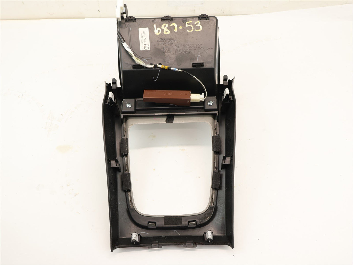 2015-2017 Subaru WRX Shifter Trim Cover Gear Selector AT CVT 92122VA100 15-17