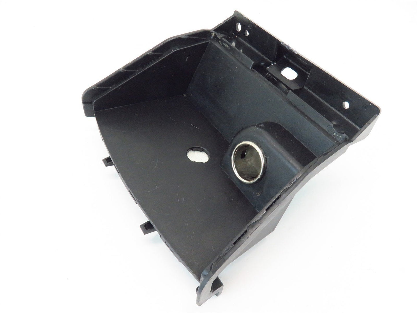 10-14 Subaru Legacy Outback Center Console Dash Power Outlet Socket Cubby Trim