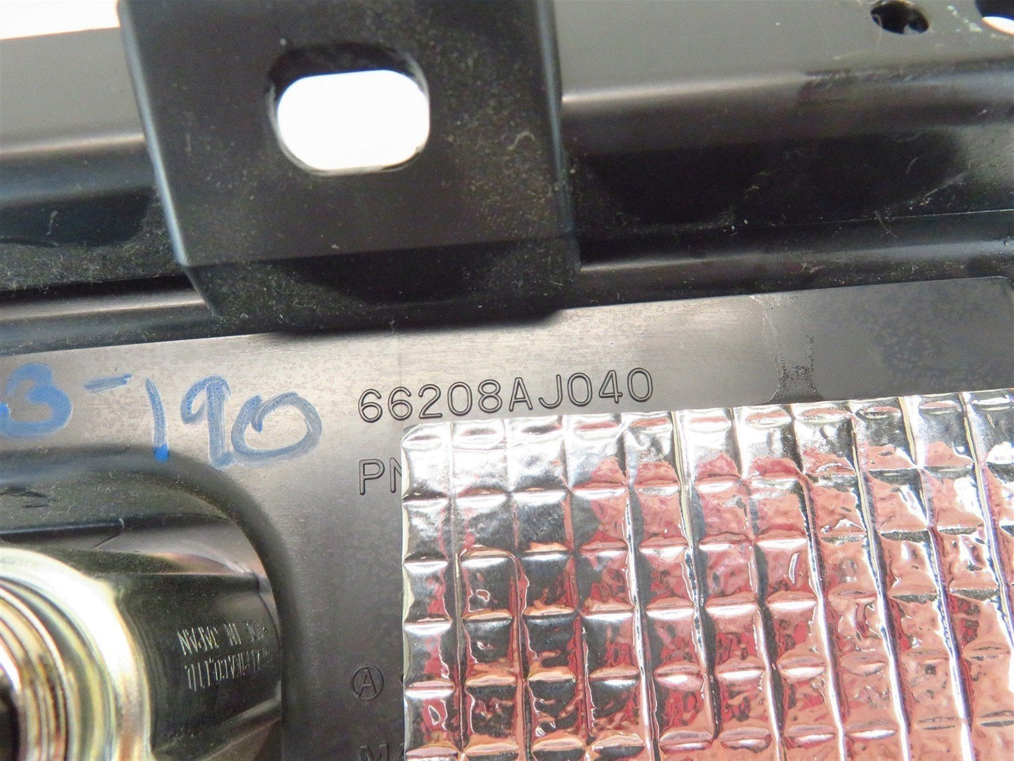 10-14 Subaru Legacy Outback Center Console Dash Power Outlet Socket Cubby Trim