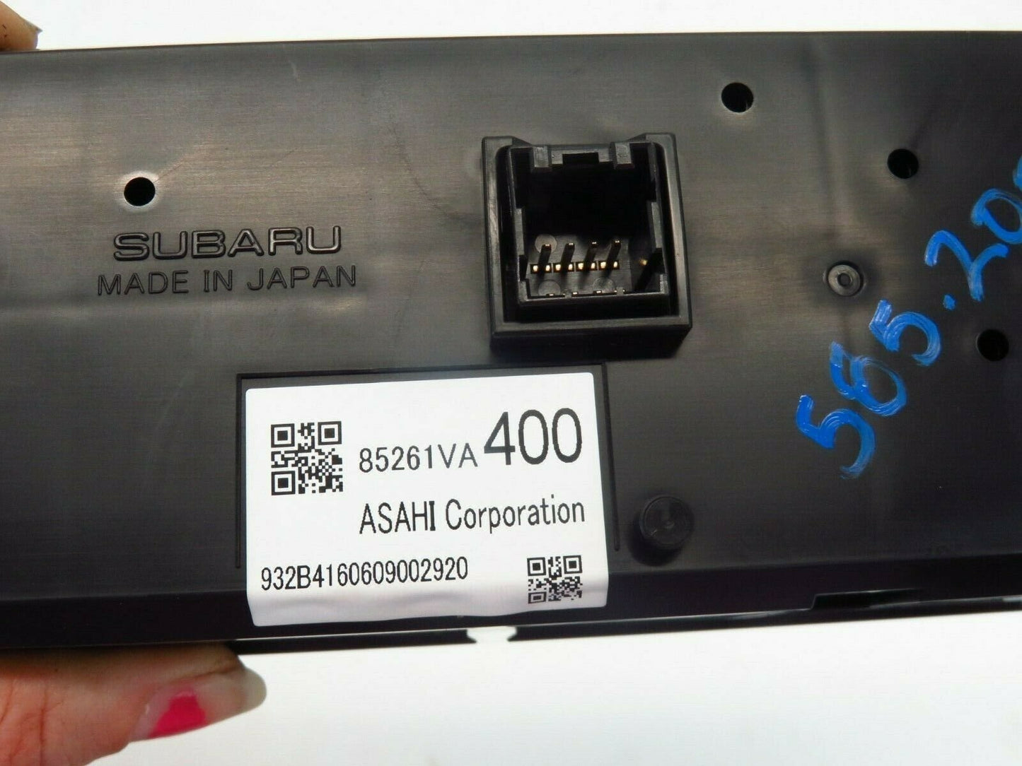 2017 Subaru WRX Dash Multi Display Screen 85261VA400 LENS CRACKED 17