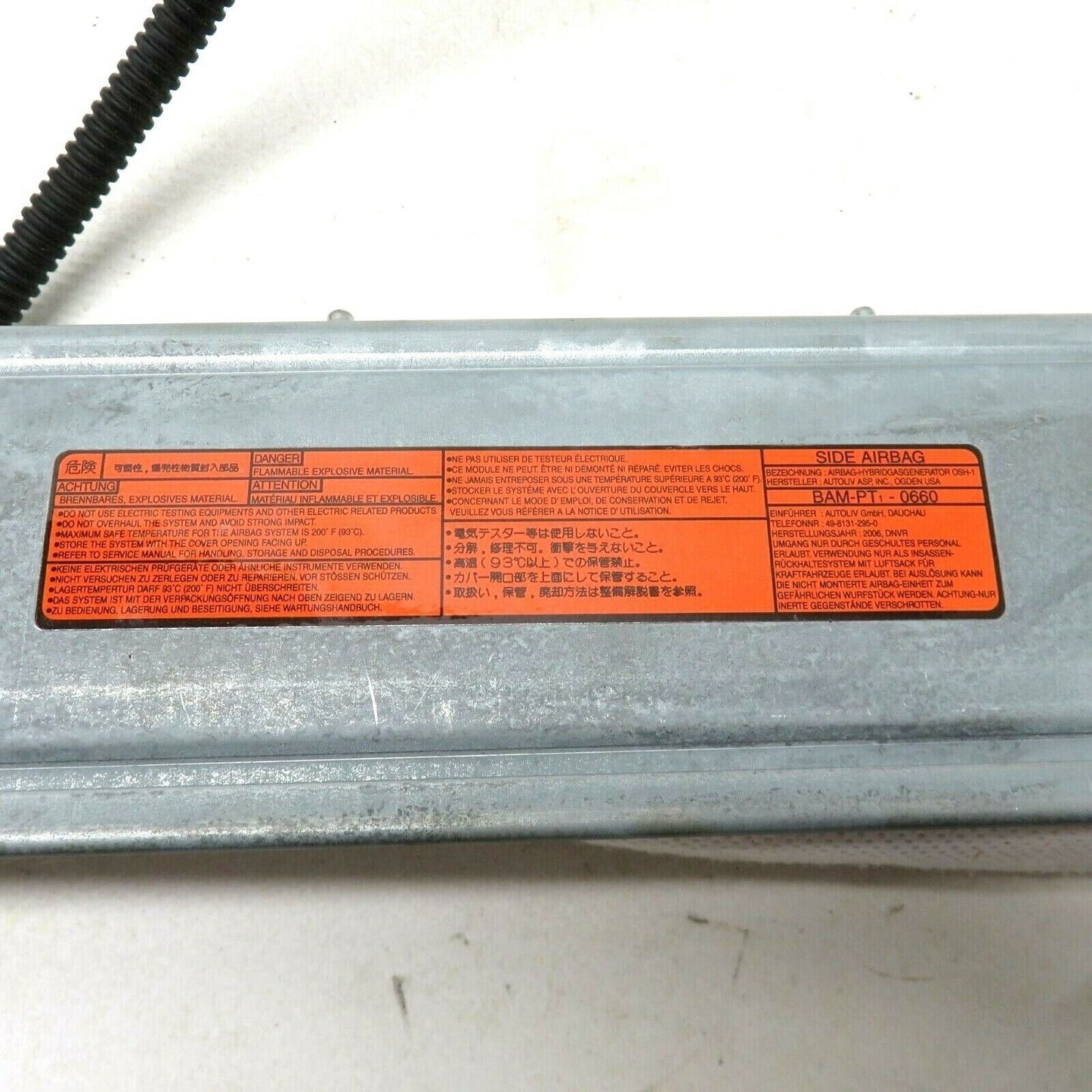 08-09 Subaru Legacy Driver Front Seat SRS Air Bag Side LH 2008-2009