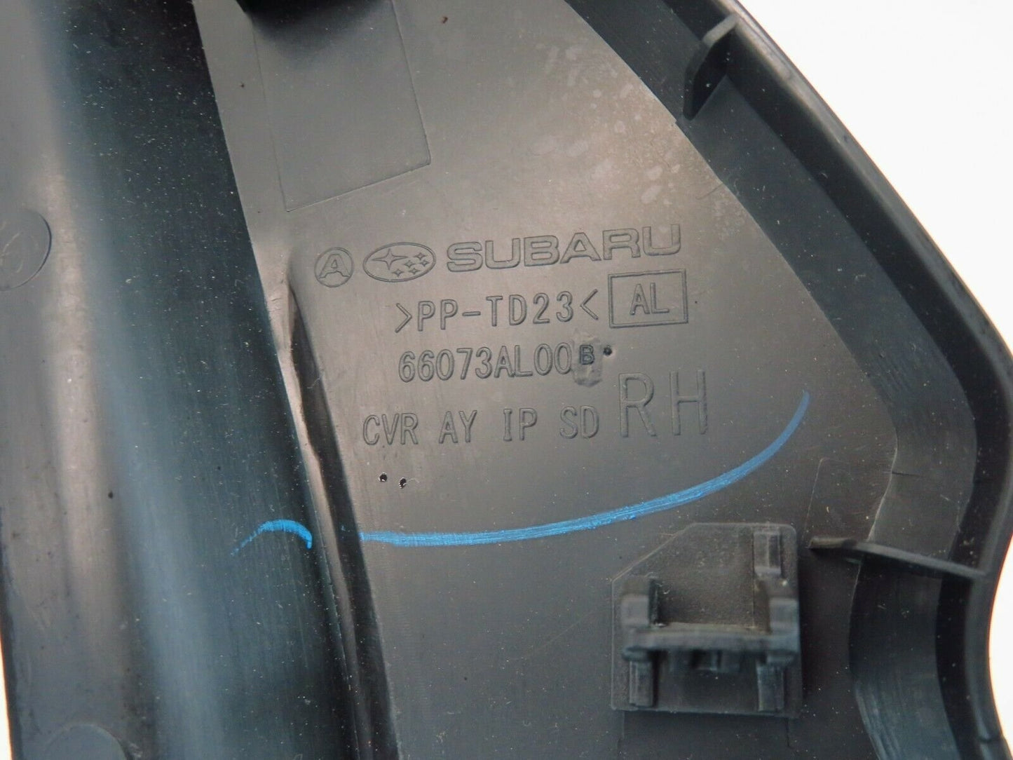 2015-2019 Subaru Legacy Outback Passenger Dash End Side Cap Cover Trim Panel RH