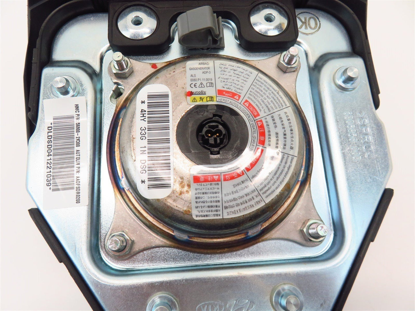 2013-2017 Hyundai Veloster Turbo Steering Wheel Air Bag Driver LH OEM 13-17