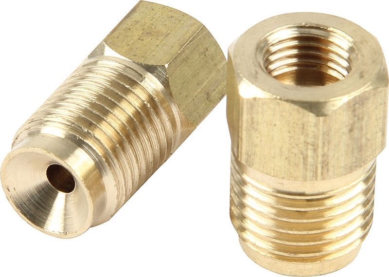 Allstar Performance Master Cylinder Adapter Fitting 1/2-20 & 9/16-18 to 3/8-24 Inverted Flare