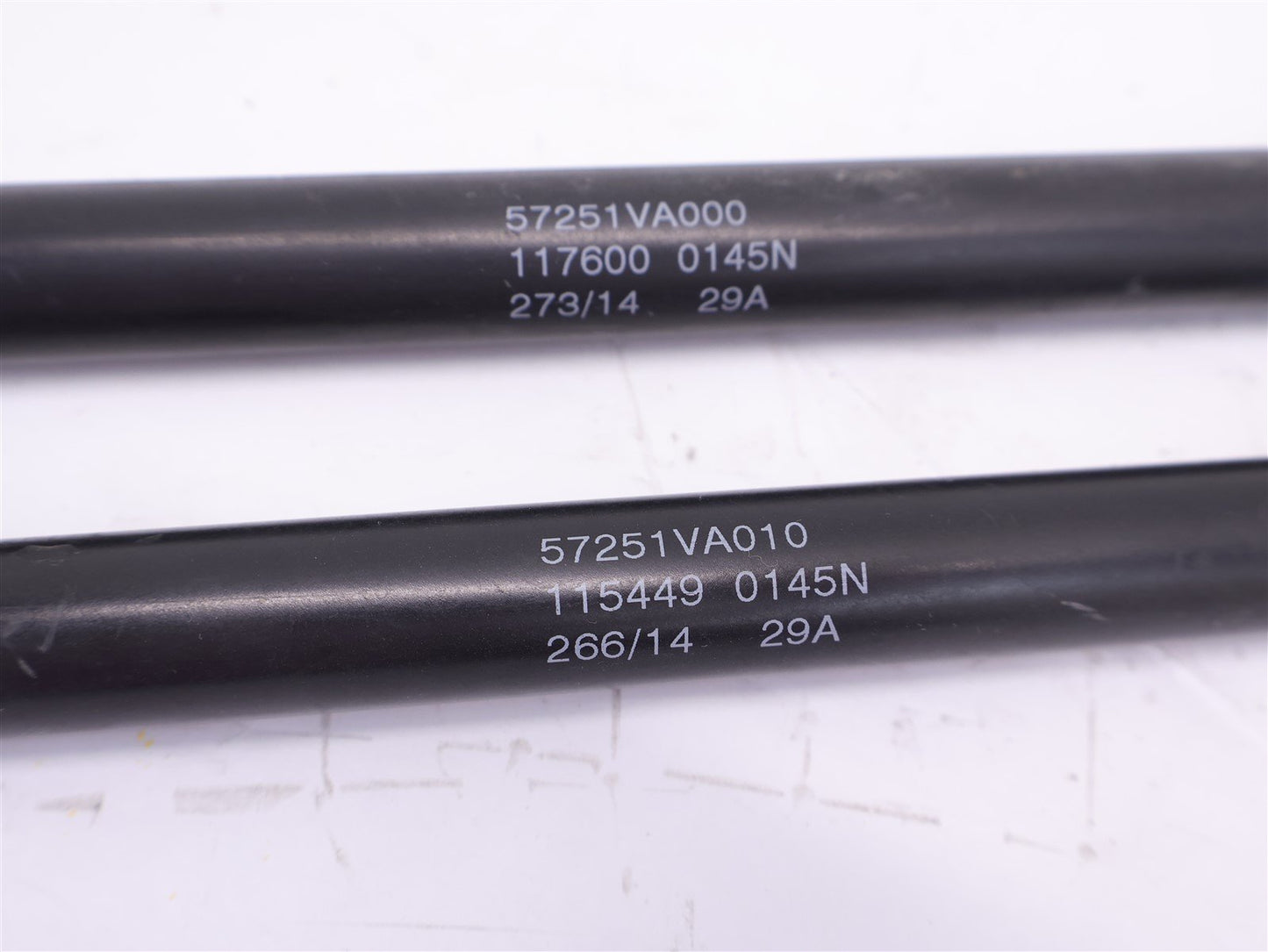 2015-2021 Subaru WRX & STI Hood Shock Set Shocks Damper Pair 15-21