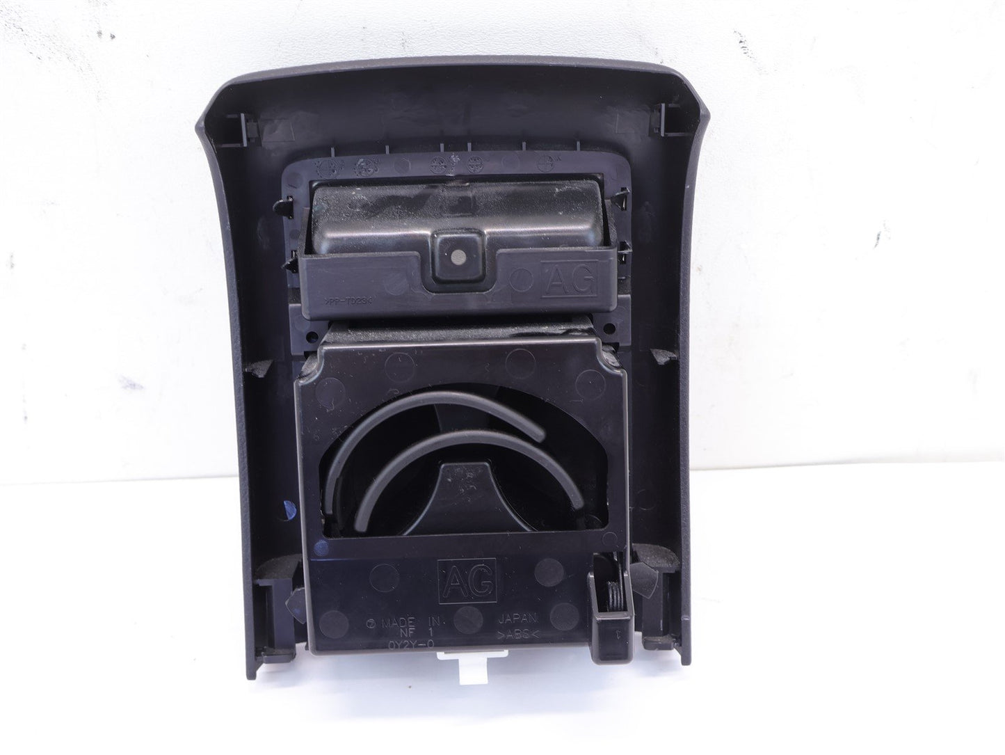 15-19 Subaru WRX Rear Center Console Cup Holder Cupholder Black OEM 2015-2019