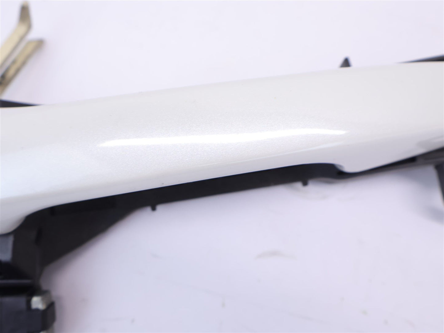 2015-2019 Subaru WRX Driver Rear Door Handle Exterior Left LH White OEM 15-19