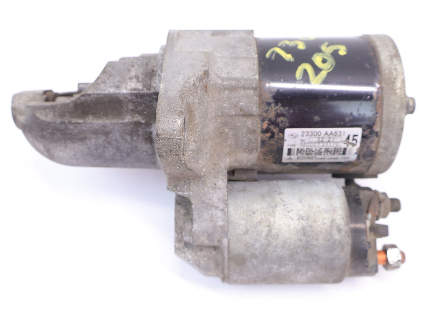 2015-2021 Subaru WRX Starter Motor Assembly Manual MT 23300AA631 OEM 15-21