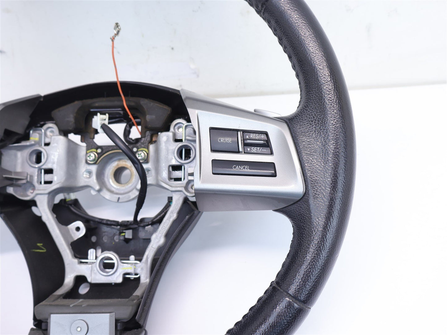 2012 Subaru Legacy Outback Wheel w/ Control Paddle Shift Leather 12 OEM