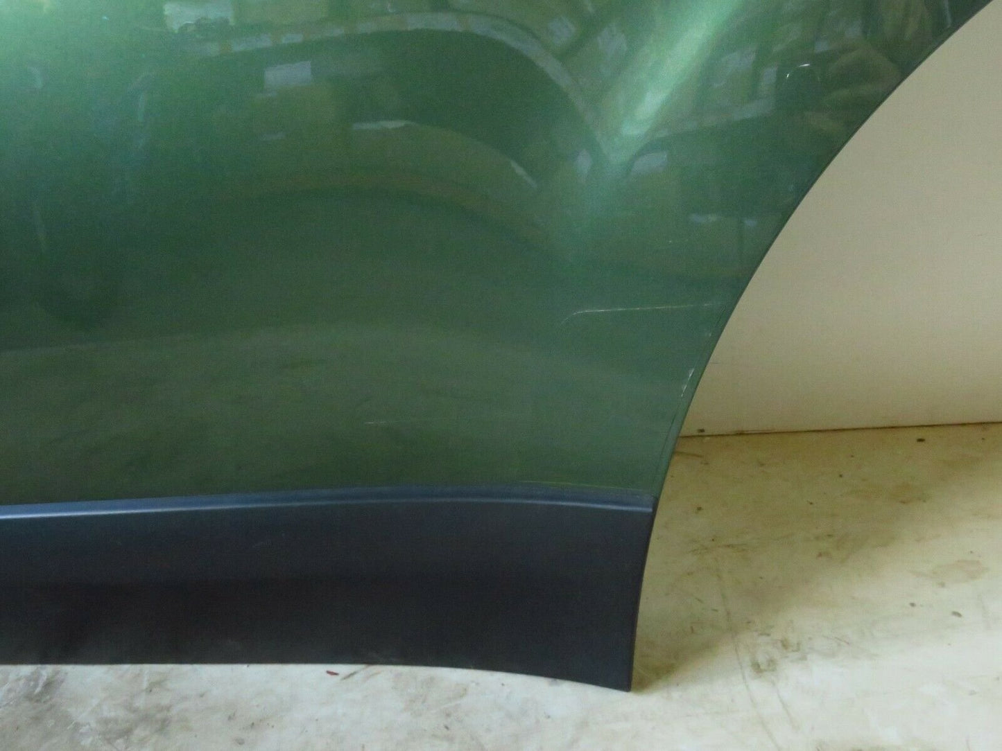 10-14 Subaru Outback Driver Rear Door Shell LH Left Green F4T 2010-2014