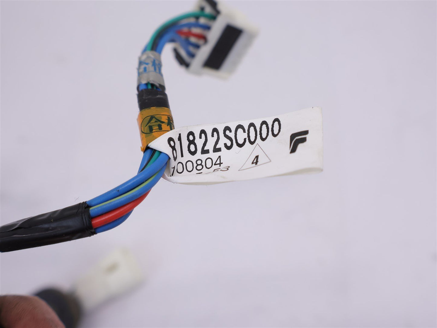 2009-2013 Subaru Forester Passenger Door Wiring Harness Rear 81822SC000 RH 09-13