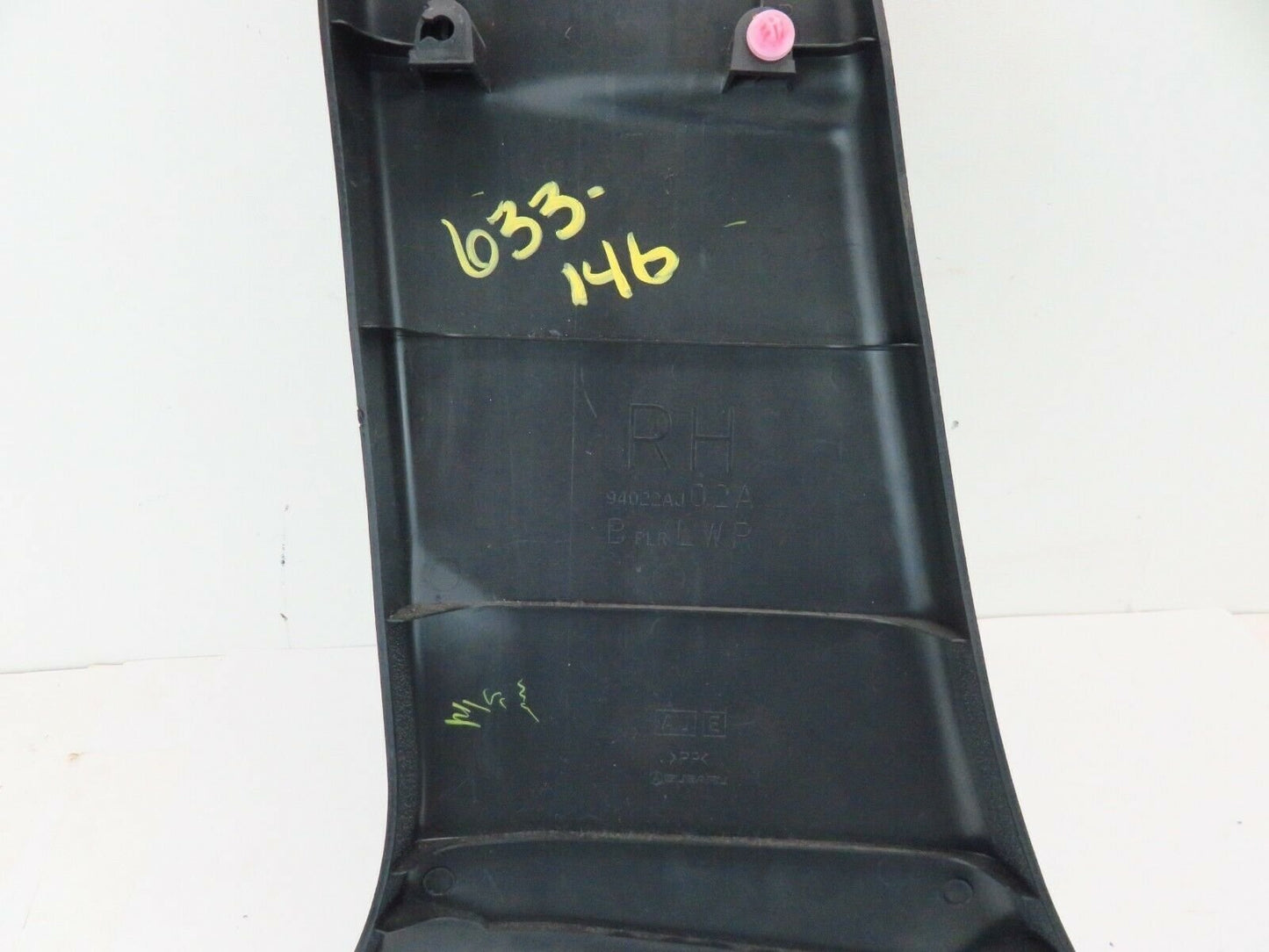 2010-14 Subaru Outback Passenger Lower B Pillar Trim Center Panel RH 94022AJ02A