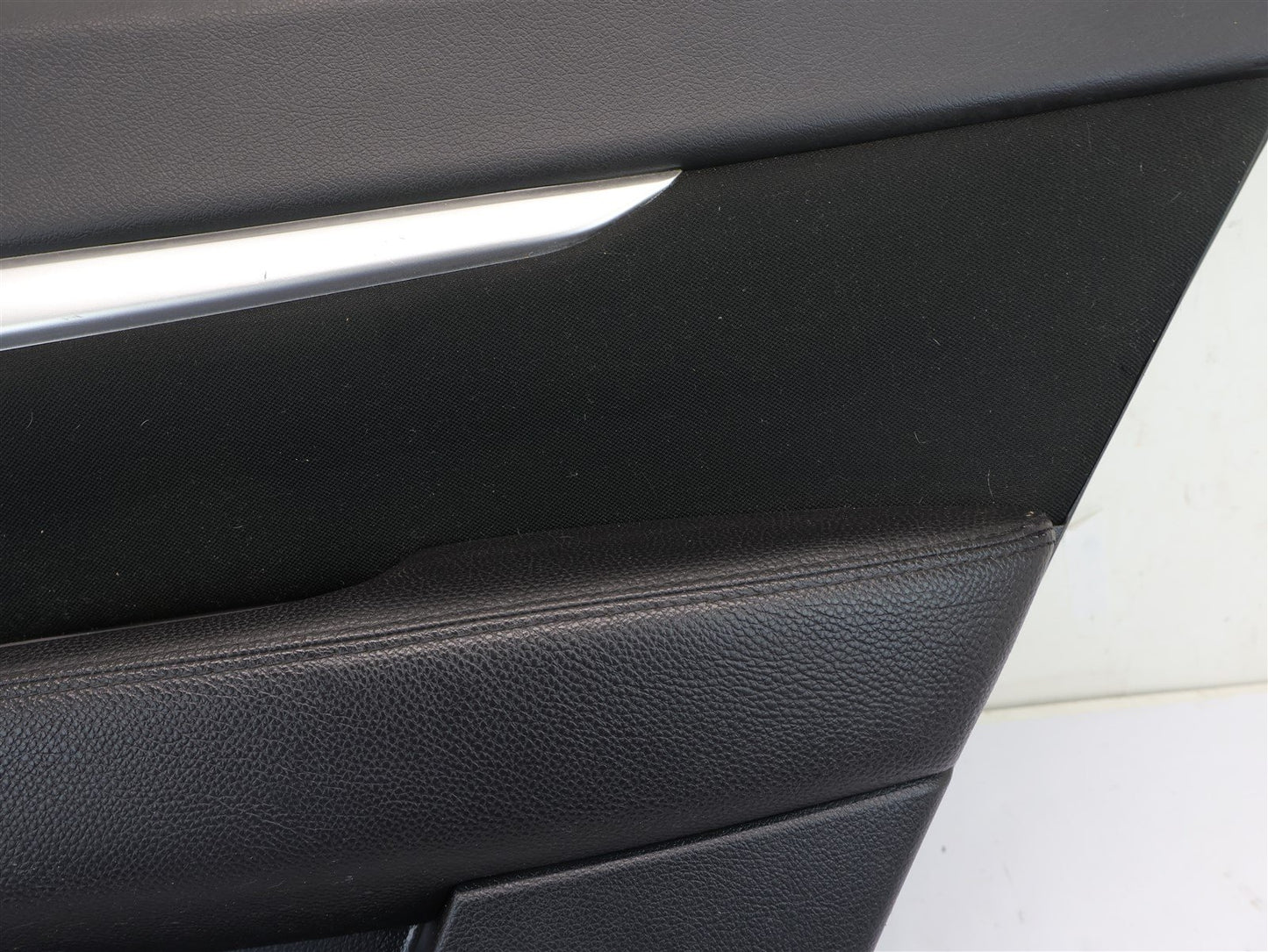 2014 Subaru Outback Passenger Rear Door Card Panel Trim Back RH Black OEM 13-14