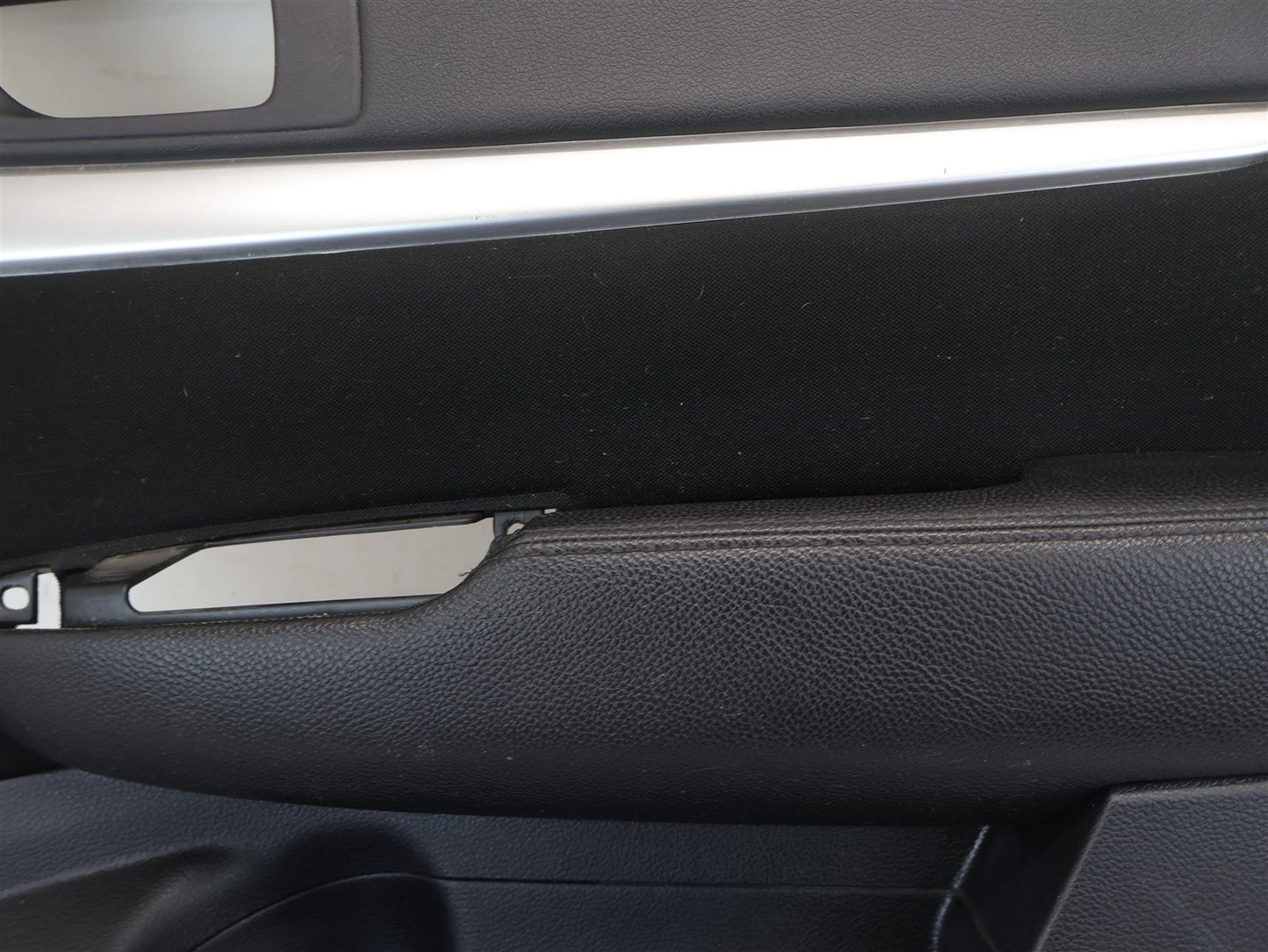 2014 Subaru Outback Passenger Rear Door Card Panel Trim Back RH Black OEM 13-14