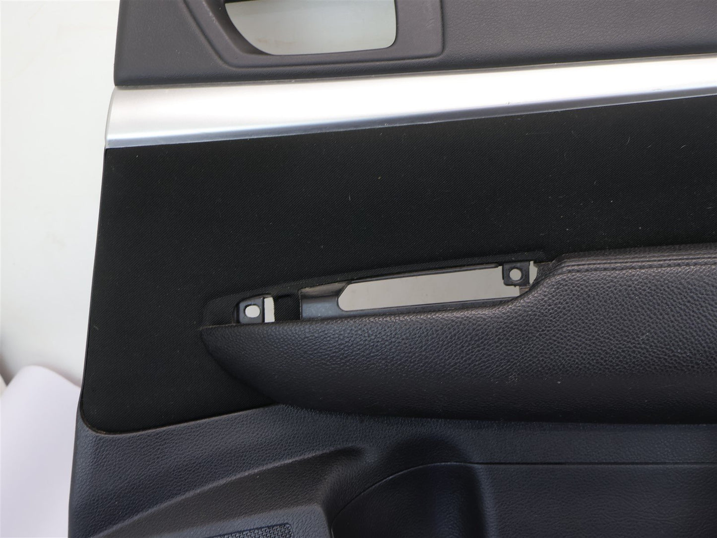 2014 Subaru Outback Passenger Rear Door Card Panel Trim Back RH Black OEM 13-14