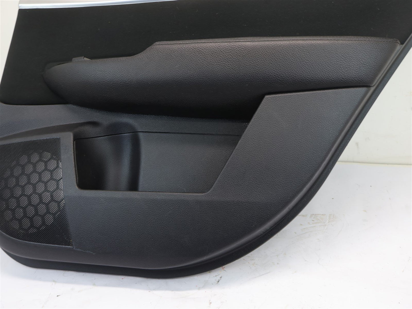 2014 Subaru Outback Passenger Rear Door Card Panel Trim Back RH Black OEM 13-14