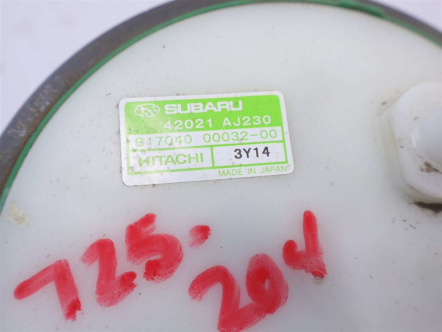 2013-2014 Subaru Legacy & Outback Fuel Pump Assembly 42021AJ230 2.5L OEM 13-14