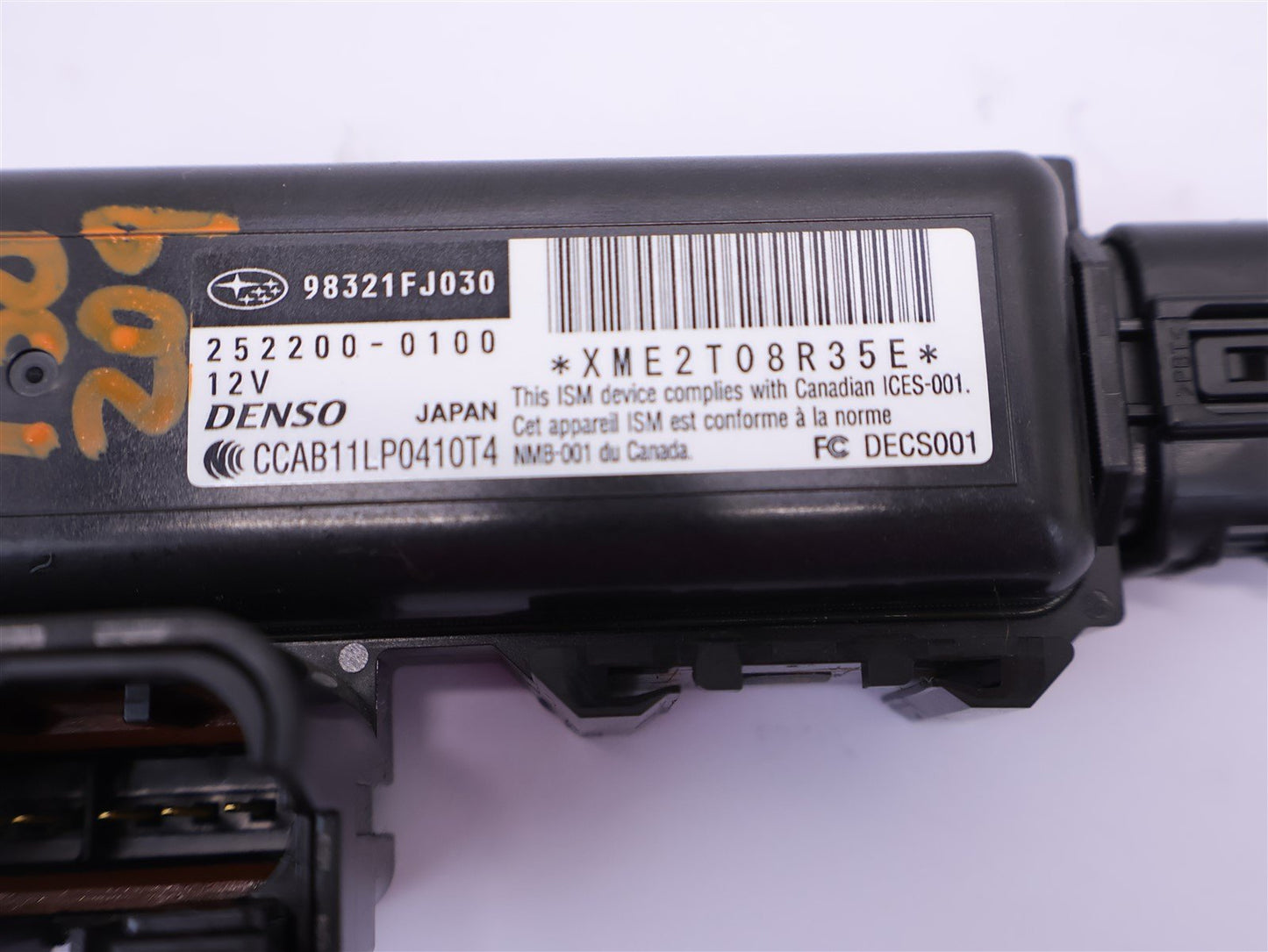 2015-2017 Subaru Crosstrek Passenger Front Seat Occupant Sensor RH 98321FJ030