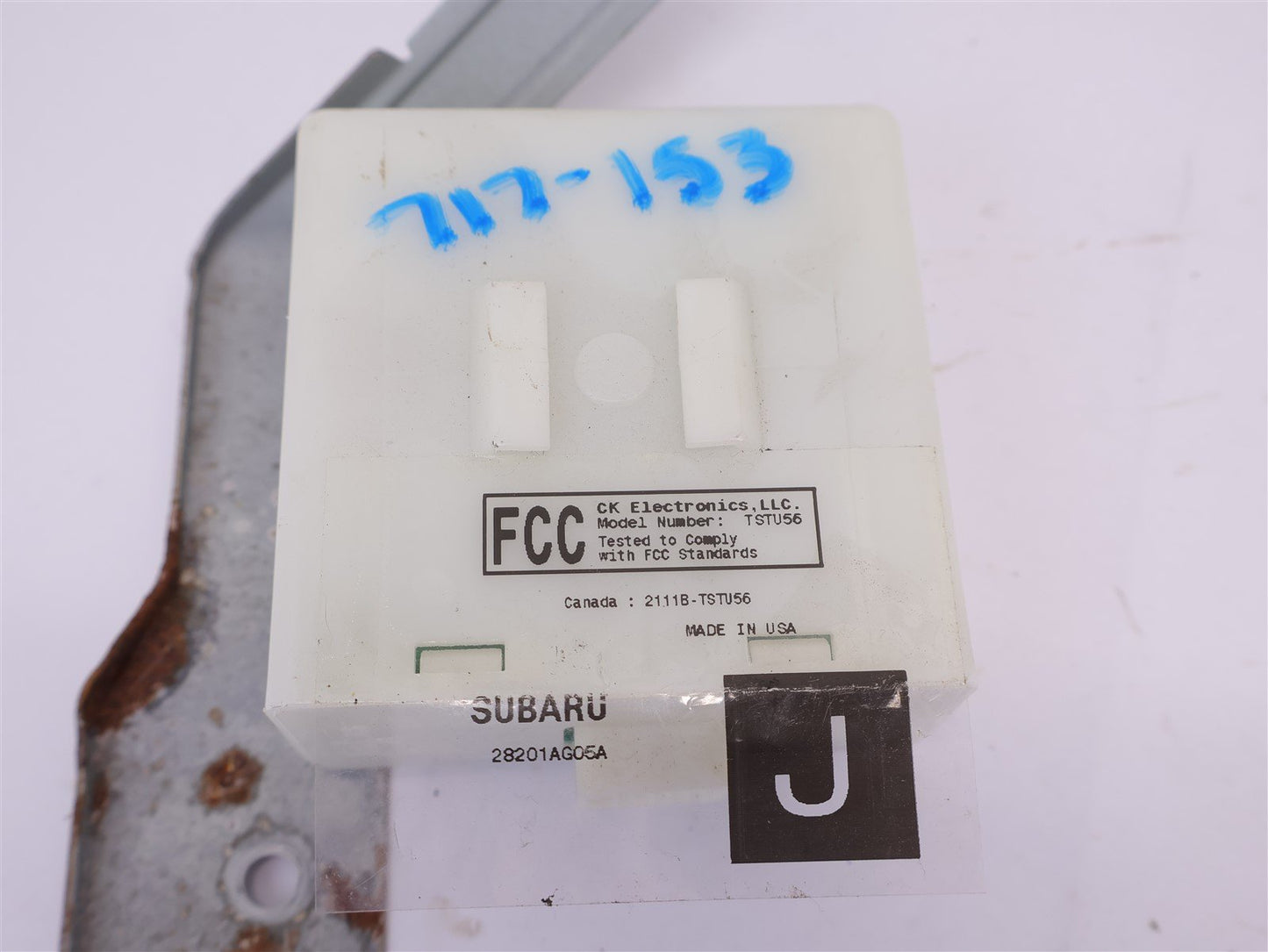 2008-2009 Subaru Legacy Tire Pressure Monitor Module Computer TPMS 28201AG05A
