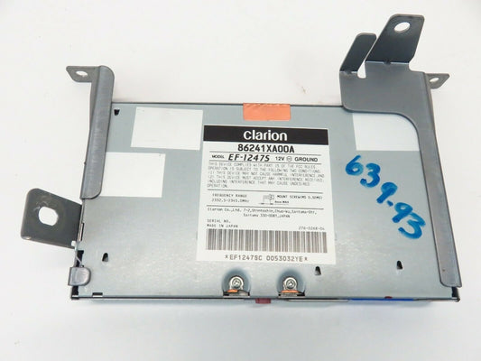 2011 Subaru Legacy & Outback Radio Control Unit Clarion XM Tuner 86241XA00A 11