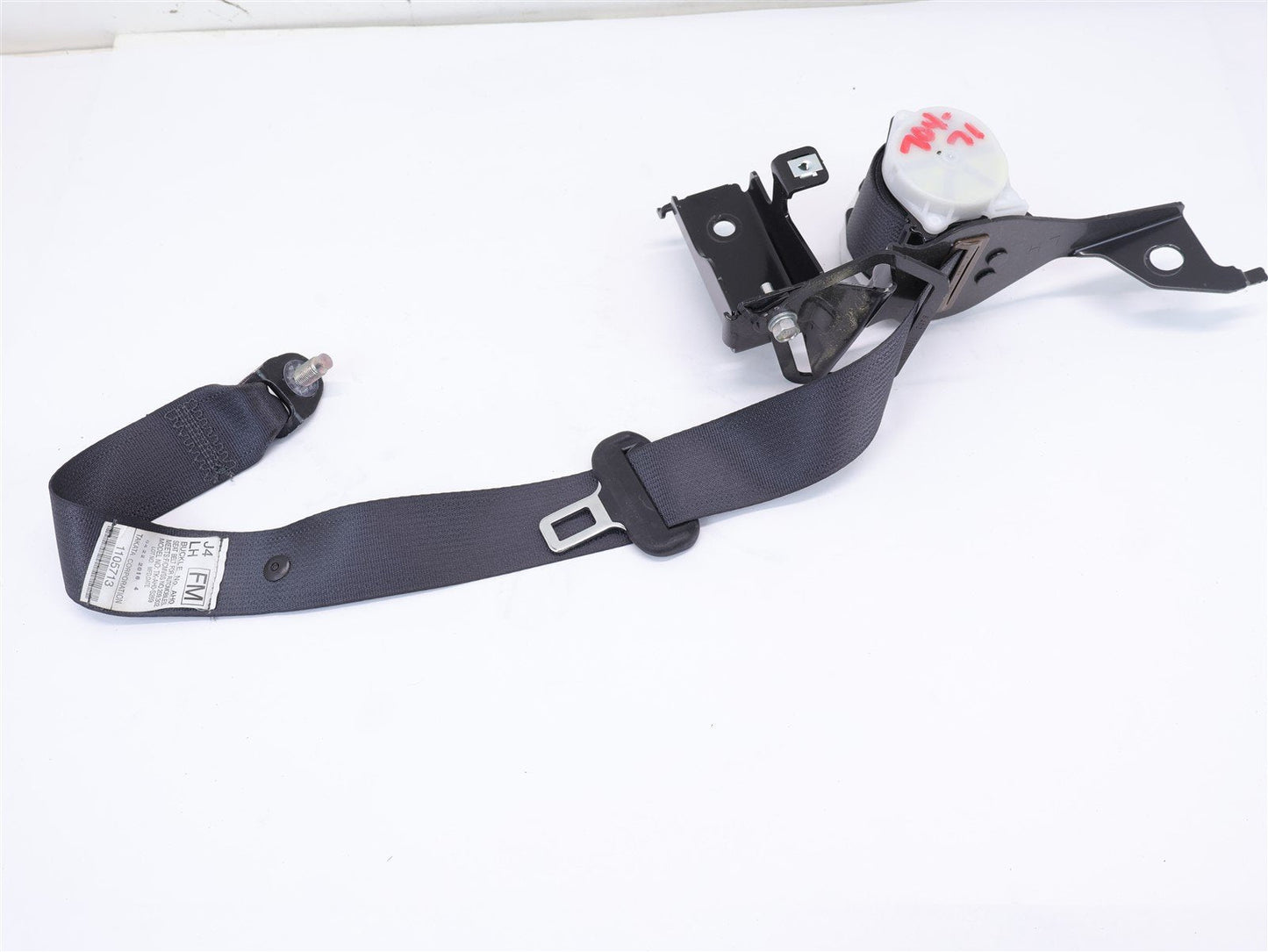 2014-2018 Subaru Forester Driver Rear Seat Belt Seatbelt LH Left Black 14-18 OEM