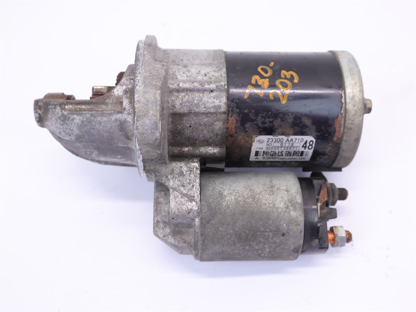2012-2016 Subaru Impreza 2.0L Starter Motor CVT Automatic 23300AA710 OEM