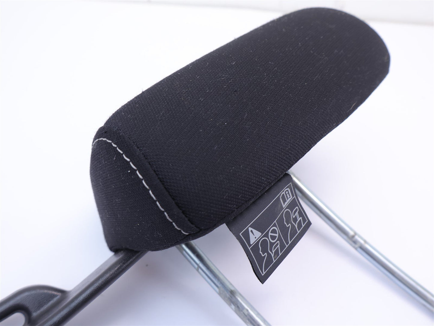 2013-2015 Subaru XV Crosstrek Center Rear Head Rest Headrest Black Cloth OEM