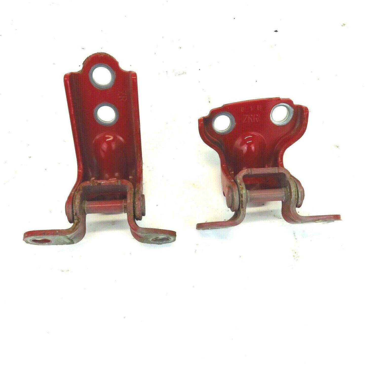 2008-2014 Subaru WRX Passenger Rear Door Hinge Side Hinges Set RH Right Red OEM