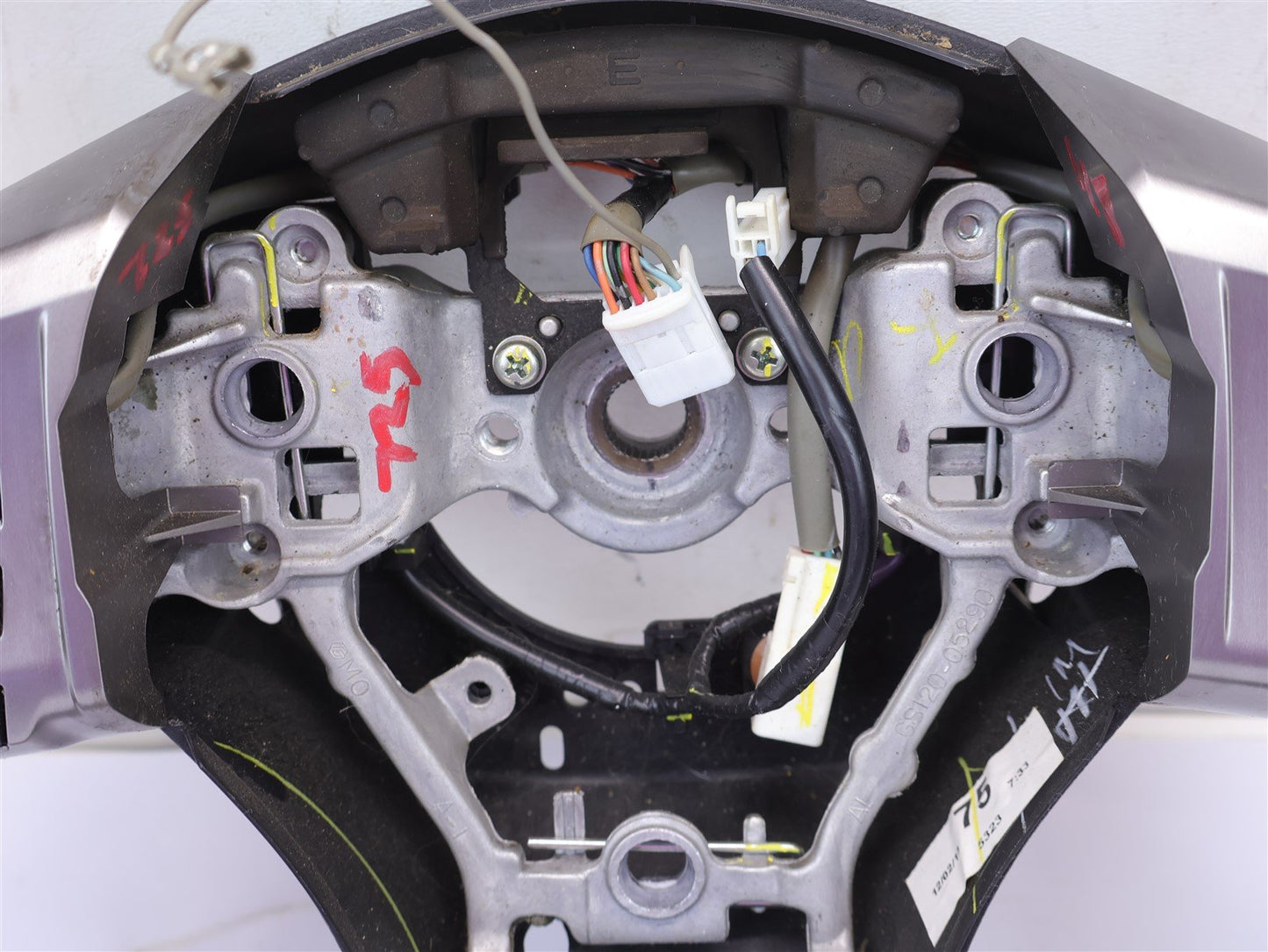 2014 Subaru Legacy Outback Driver Wheel w/ Controls Paddle Shift Leather 14 OEM