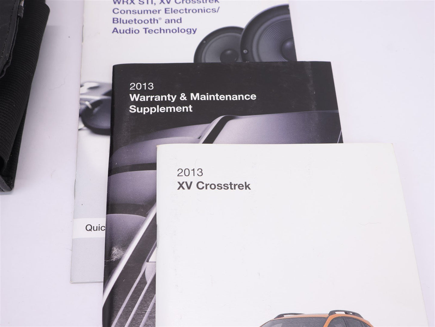 2013 Subaru XV Crosstrek Owners Manual Book w/ Case OEM 13