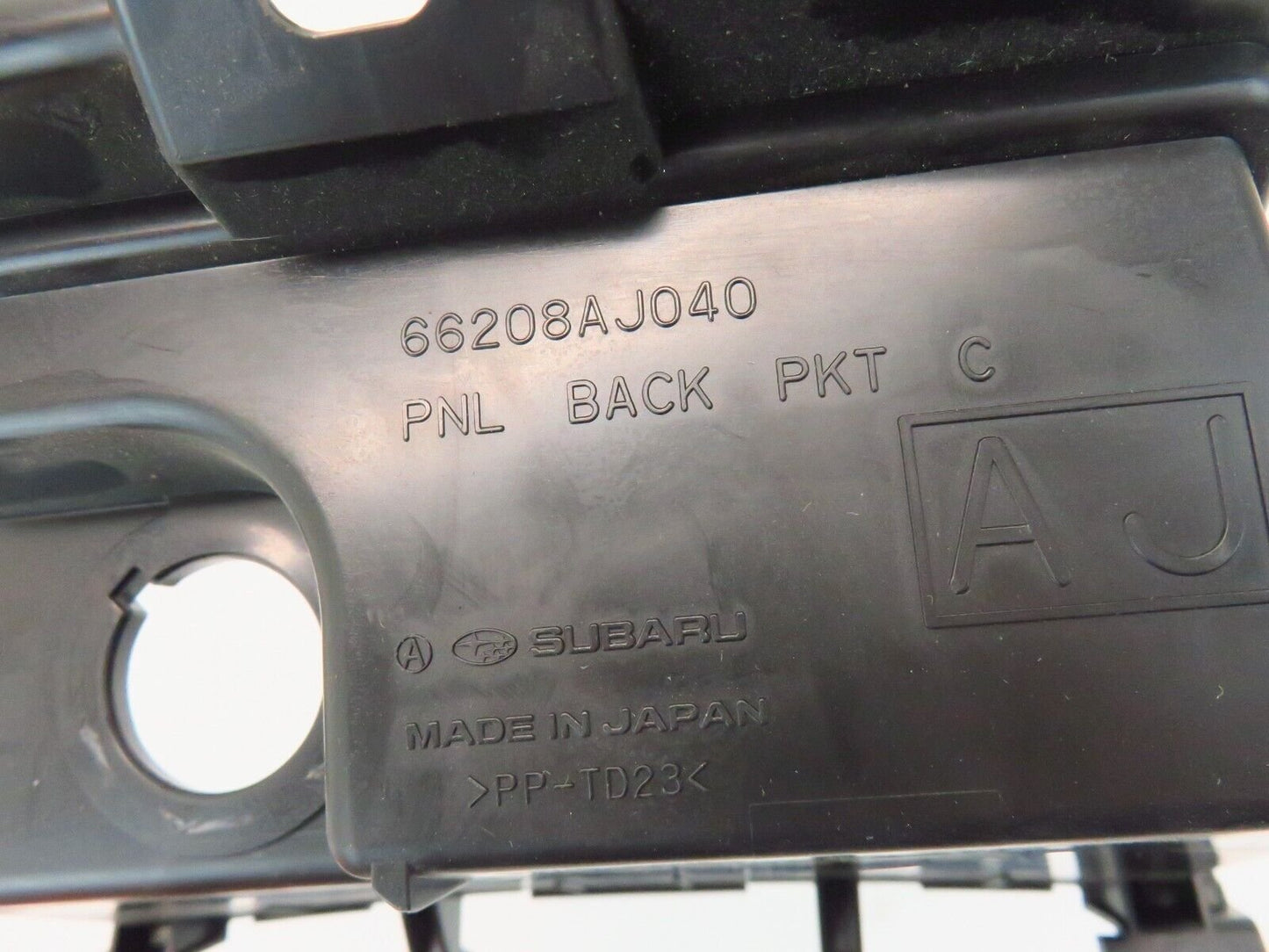 2010-2014 Subaru Legacy & Outback Front Console Dash Cubby Trim 66208AJ040 OEM