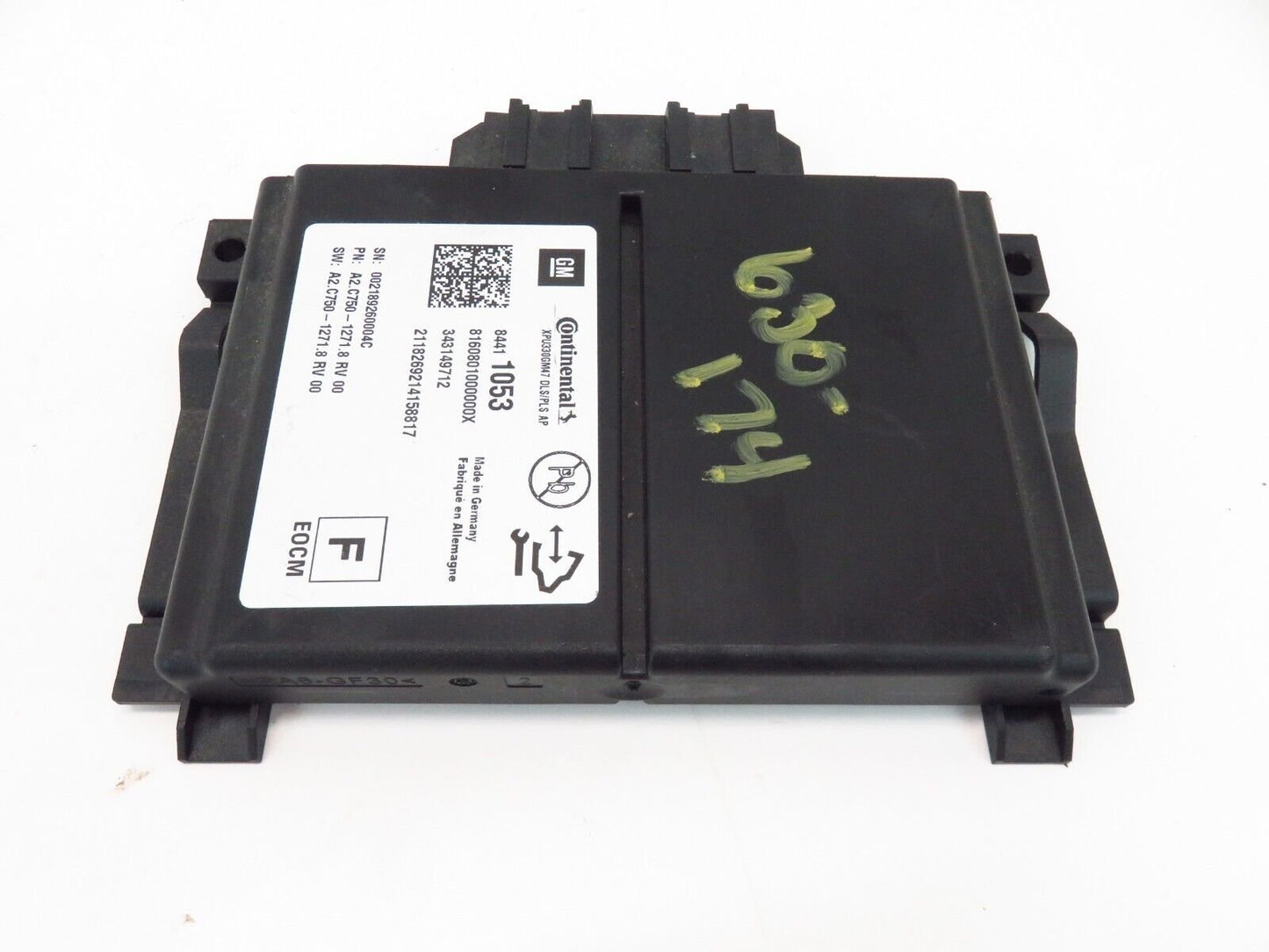 2018-2019 Buick Regal TourX Control Module 84411053 OEM 18-19